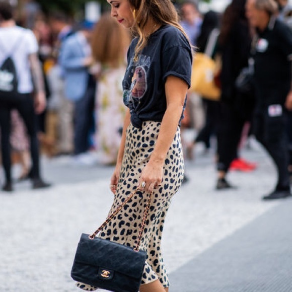 Leopard midi skirt NWT - Picture 3 of 4